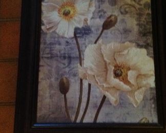 Framed floral