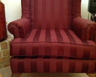 Vintage wingback chair