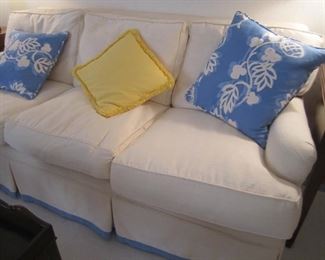CREAM COLORED SOFA