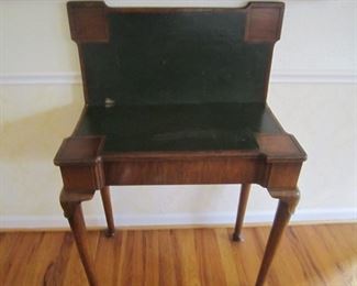ANTIQUE GAME TABLE