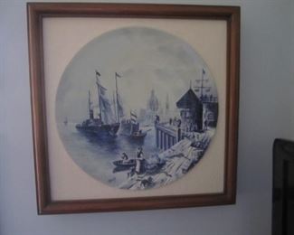 FRAMED PLATE