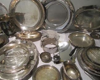 SILVERPLATE AND STERLING