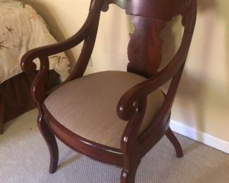 very well-groomed chair