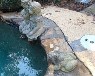 children about to be eaten by giant frog