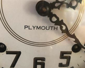 Plymouth clock (rhymes with Plymouth Rock, apropos of nothing)