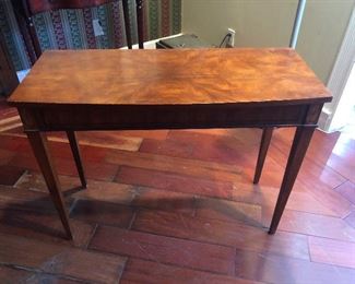 proper table stands at attention