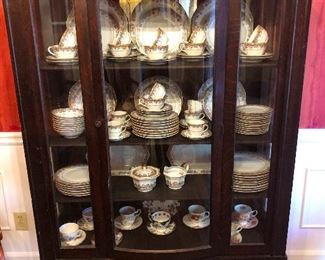 curvy front china cabinet NICE!