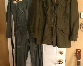 Vintage Navy flight suit!