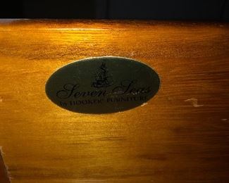 Can you read that? Good, because I can't! Cher here again!! Seven Seas by Hooker Furniture