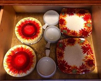 We planted some seeds in the drawer and look what grew!