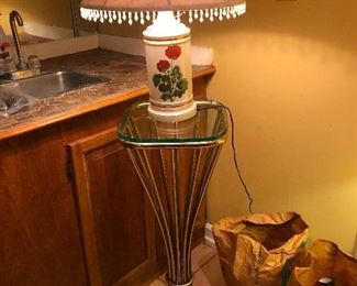 pretty beaded lamp shade just in time to put on your head for New Year's