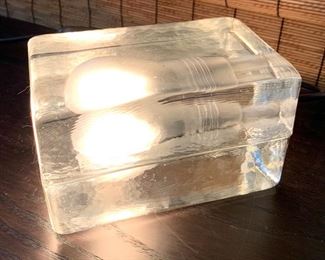 Harri Koskinen Large Block Lamp - Black Cord