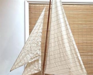 Hand Crafted Schooner, "Rainbow"