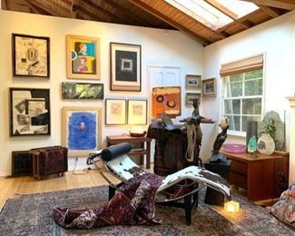 "He tied it all together into a simple modern unified ensemble"