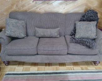 Fabric couch which goes with matching love seat