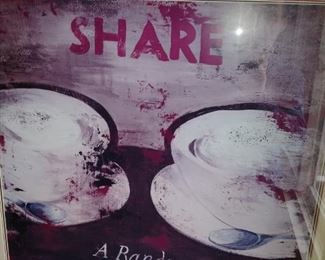 Beautifully framed and matted artwork