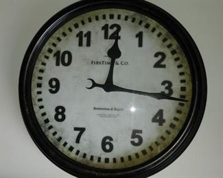 Stopwatch wall clock