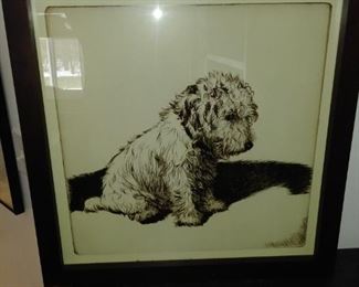 Beautifully framed and matted print
