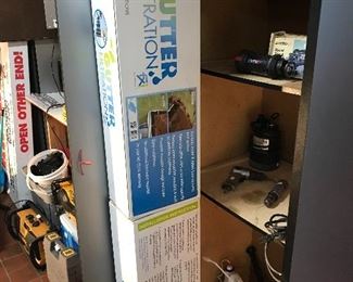 Two boxes of gutter filters