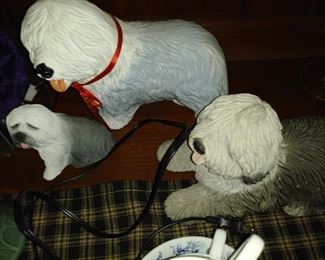 Sheepdog figurines