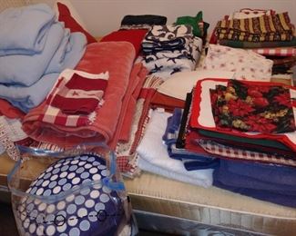 linens-towels, napkins, placemats, etc.