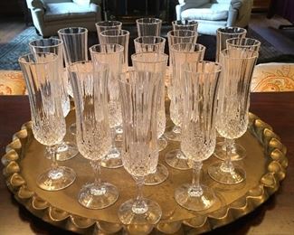BEAUTIFUL CRYSTAL STEMWARE SETS