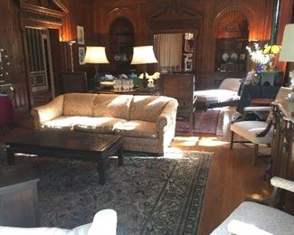 SOFAS, CHAIRS, RUGS, LAMPS & MORE