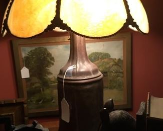 SIGNED HANDEL LAMP
