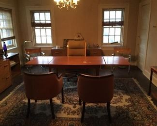 ANOTHER OFFICE WITH MID CENTURY MODERN DESK/TABLE