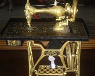 24k plated VINTAGE sewing machine