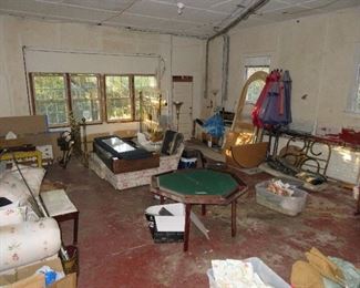 Garage off Garden Room 