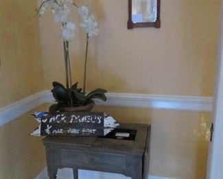 Singer Sewing Machine in Living Room