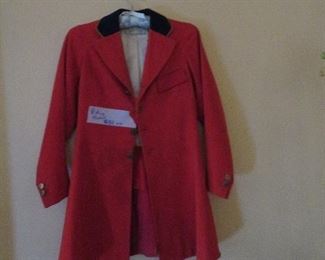 Child’s vintage riding coat in Living Room