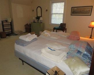 Upstairs bedroom- make a right at end of stairs, bedroom on right