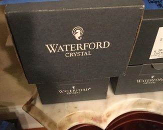 Many Waterford pieces