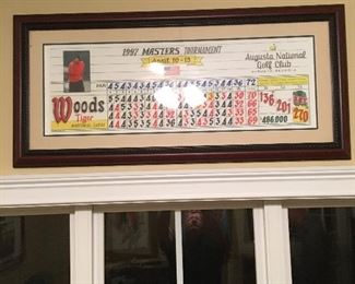 Tiger woods masters win 1997 by Casey Jones 2009