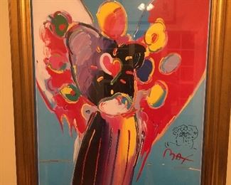Signed Peter Max