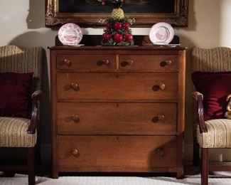 Antique 5 drawer chest