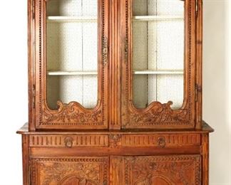 18th 19th C Buffet Deux Corps