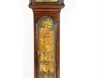 Anthony Marsh Georgian Chinoiserie Tall Case Clock