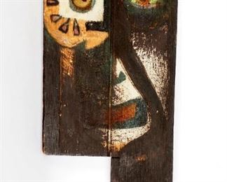 Attrib. JeanMichel Basquiat Mixed Media