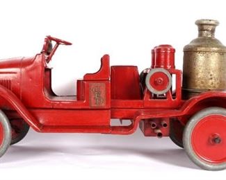 Buddy L Pressed Steel Pumper Truck