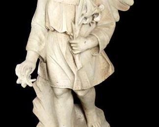 Cast Stone Garden Angel Sculpture