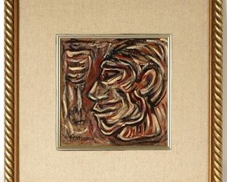 Jose Clemente Orozco Hombre Decapitado Painting