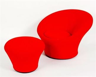 Pierre Paulin Artifort Mushroom Chair Ottoman