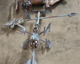 Cow weathervane