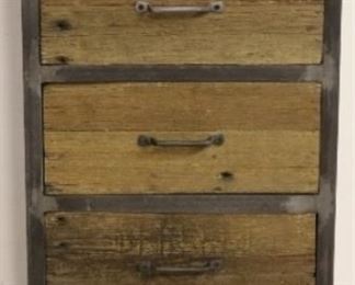 Iron Butterfly industrial lingerie chest