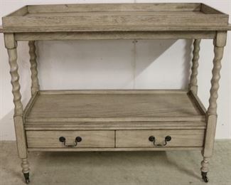 Accents Beyond rolling side table