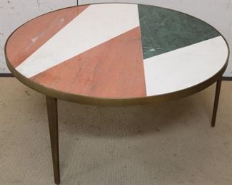 Dezaro marble top coffee table