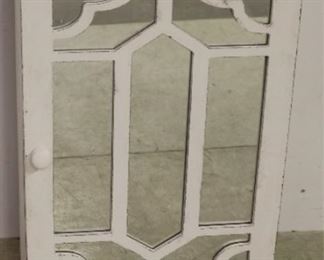 One door painted cabinet